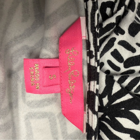 Lilly Pulitzer Black and White Maxi Dress - Picture 3 of 3